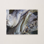 Cute Cheeky Baby Crocodile Smiling Legpuzzel (Horizontaal)