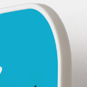 Cute, cheeky baby octopus cartoon pickleball paddle (Links Detail)