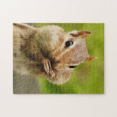Cute Cheeky Chipmunk Legpuzzel (Horizontaal)