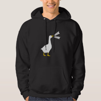 Cute Cheeky Honk Loud Quack Annoying Goose Croak D Hoodie