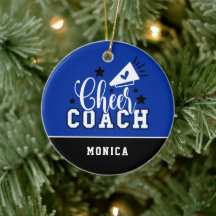 Cute Cheer Coach - Speciaal blauw en zwart