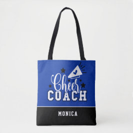 Cute Cheer Coach, speciaal geïnspireerd koninklijk Tote Bag