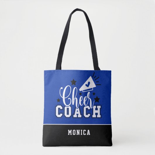 Cute Cheer Coach, speciaal geïnspireerd koninklijk Tote Bag (Voorkant)