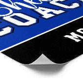 Cute Cheer Coach, speciaal ontwikkeld voor Royal B Poster (Hoek)