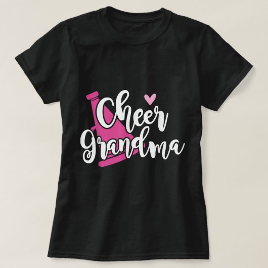 Cute Cheer Grandma - Proud Cheerleading Grandmothe T-shirt (Design voorkant)