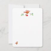 Cute Cheerful I Miss You for Students Teacher Kaart (Achterkant)