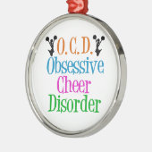 Cute Cheerlead Metalen Ornament (Links)