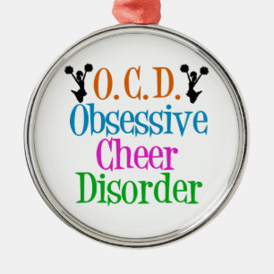 Cute Cheerlead Metalen Ornament