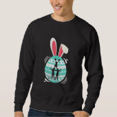 Cute Cheerlead paaseieren Bunny Costume Easte Trui (Voorkant)