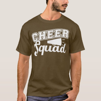 Cute Cheerleader Art Women Girls Cheer Squad Cheer T-shirt