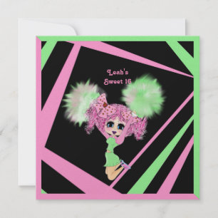 Cute Cheerleader-cadeaus gepersonaliseerd Kaart