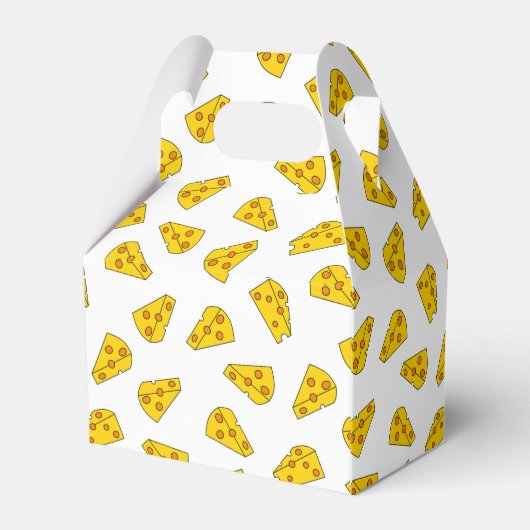 Cute Cheese Pattern Bedankdoosjes (Achterkant)