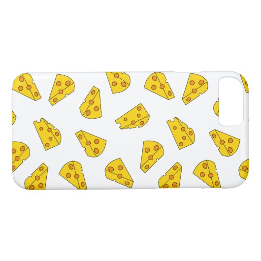 Cute Cheese Pattern Case-Mate iPhone Case (Achterkant (Horizontaal))