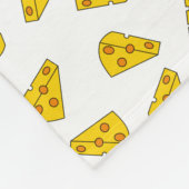 Cute Cheese Pattern Fleece Deken (Hoek)