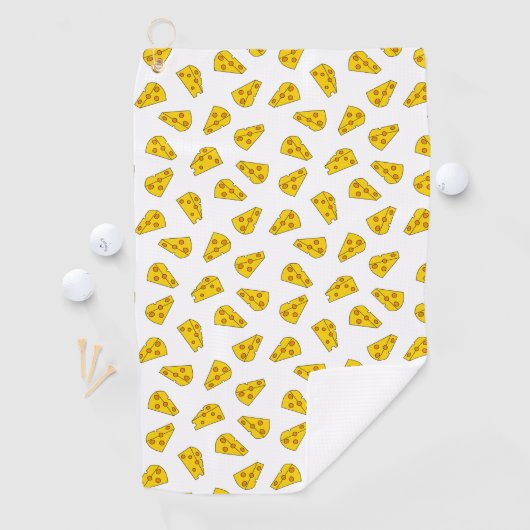 Cute Cheese Pattern Golfhanddoek (Insitu)