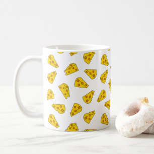 Cute Cheese Pattern Koffiemok