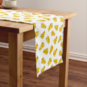 Cute Cheese Pattern Korte Tafelloper (Voorbeeld)