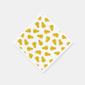 Cute Cheese Pattern Servet (Hoek)
