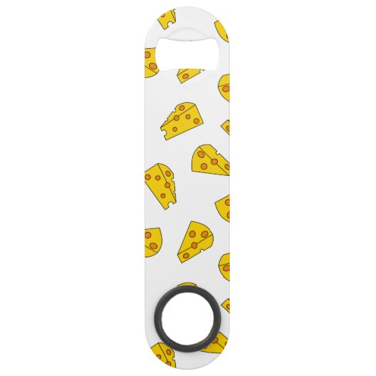 Cute Cheese Pattern Speed Flessenopener (Achterkant)