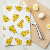 Cute Cheese Pattern Theedoek (Quarter Fold)