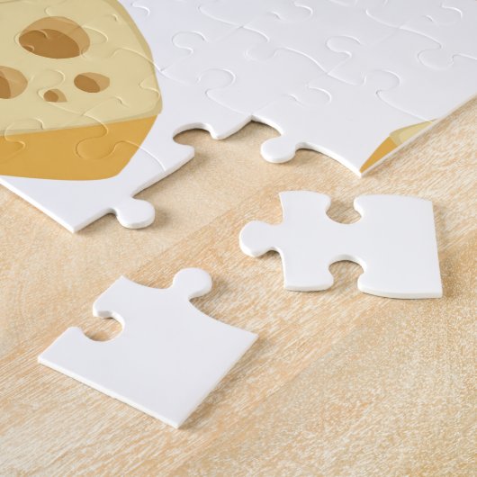 Cute Cheese Puzzles  Legpuzzel (Zijkant)