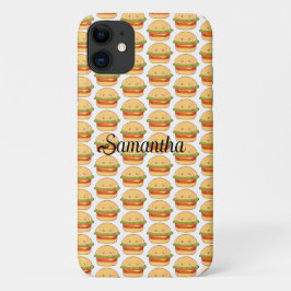Cute Cheeseburger Case-Mate iPhone Case