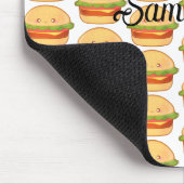 Cute Cheeseburger Muismat (Hoek)