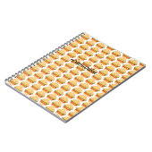 Cute Cheeseburger Notitieboek (Linkerzijde)