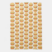 Cute Cheeseburger Theedoek (Verticaal)