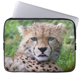 Cute Cheetah-laptophoes Laptop Sleeve