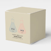 Cute Chemistry Birthday Favor Boxes Bedankdoosjes (Voorkant Zijde)