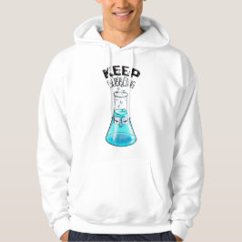 Cute Chemistry Funny Nerdy Lab Character Hoodie