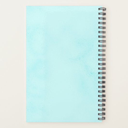 Cute Chemistry Funny Nerdy Lab Character Planner (Achterkant)