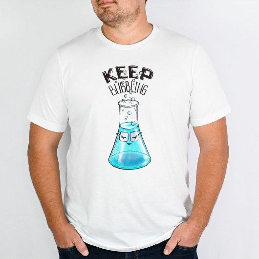 Cute Chemistry Funny Nerdy Lab Character T-shirt