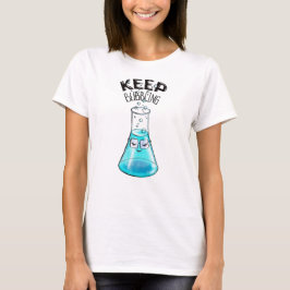 Cute Chemistry Funny Nerdy Lab Character T-shirt