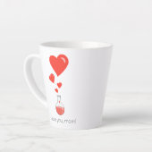 Cute Chemistry mama Love Potion Scientist Latte Mok (Linkerhoek)