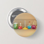 Cute Chemistry Ronde Button 5,7 Cm (Voorkant /achterkant)