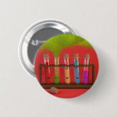 Cute Chemistry Ronde Button 5,7 Cm (Voorkant /achterkant)