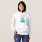 Cute Chemistry Science Lab Art Hoodie (Voorkant volledig)