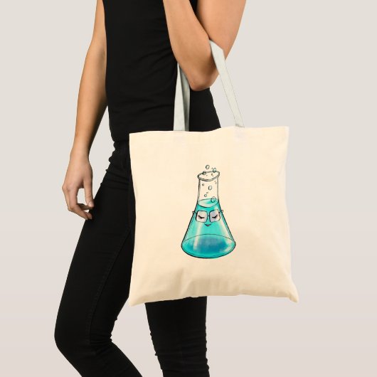 Cute Chemistry Science Lab Art Tote Bag (Voorkant (product))