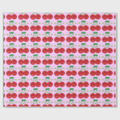 Cute Cherries Cadeaupapier (Vlak)
