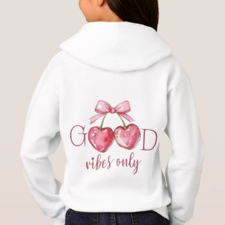 Cute Cherry Alleen Goede Vibes Aesthetic hoodie