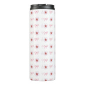 Cute Cherry Blossom Ribbon Design Thermosbeker (Achterkant)