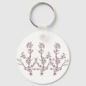 Cute Cherry Blossom Sleutelhanger (Achterkant)