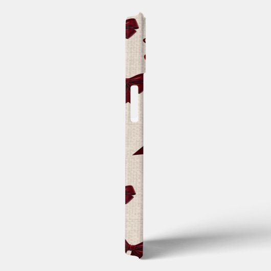 Cute Cherry & Bow Aesthetic Phone Case 🎀🍒✨ (Achterkant / Rechts)