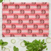 Cute Cherry Chocolate Teddybeer Theedoek (Gevouwen)