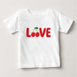 Cute Cherry LOVE Kinder T-Shirt