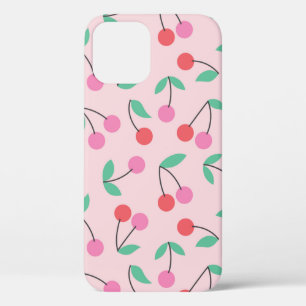 Cute cherry naadloos patroonontwerp. illus Case-Mate iPhone case
