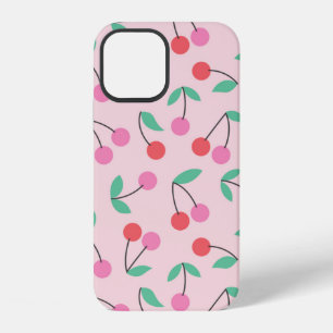 Cute cherry naadloos patroonontwerp. illus iPhone 12 hoesje