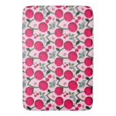 Cute Cherry  Pattern, Glossy Kawaii Fruit Badmat (Voorkant Verticaal)